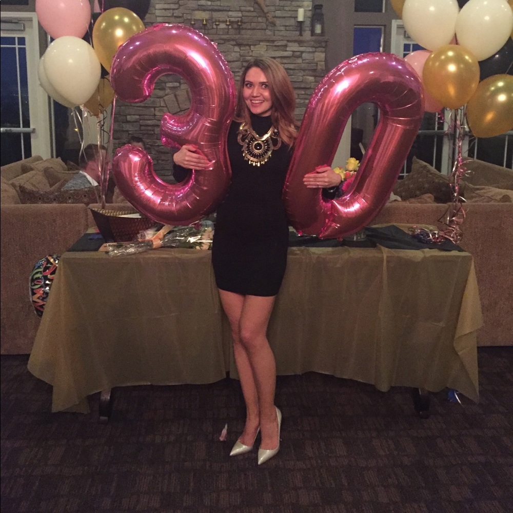 Lulus long sleeve black mini dress